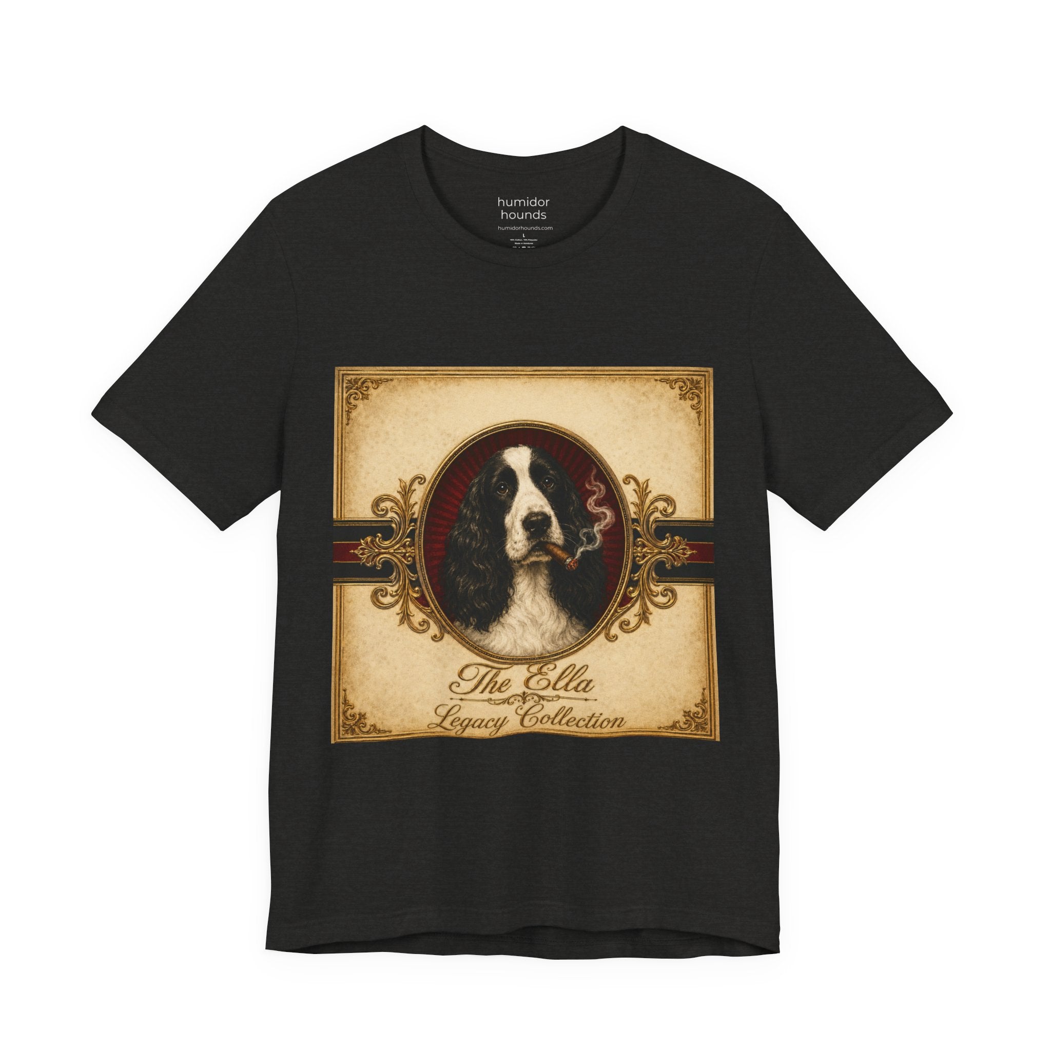 Humidor Hounds — "The Ella" Vintage Dog Portrait Tee