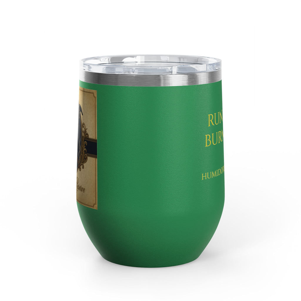 Humidor Hounds Whiskey Tumbler — Run Hard. Burn Slow.