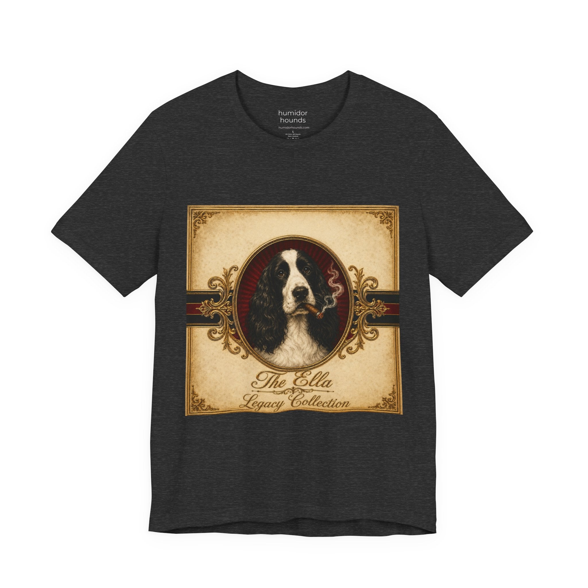 Humidor Hounds — "The Ella" Vintage Dog Portrait Tee