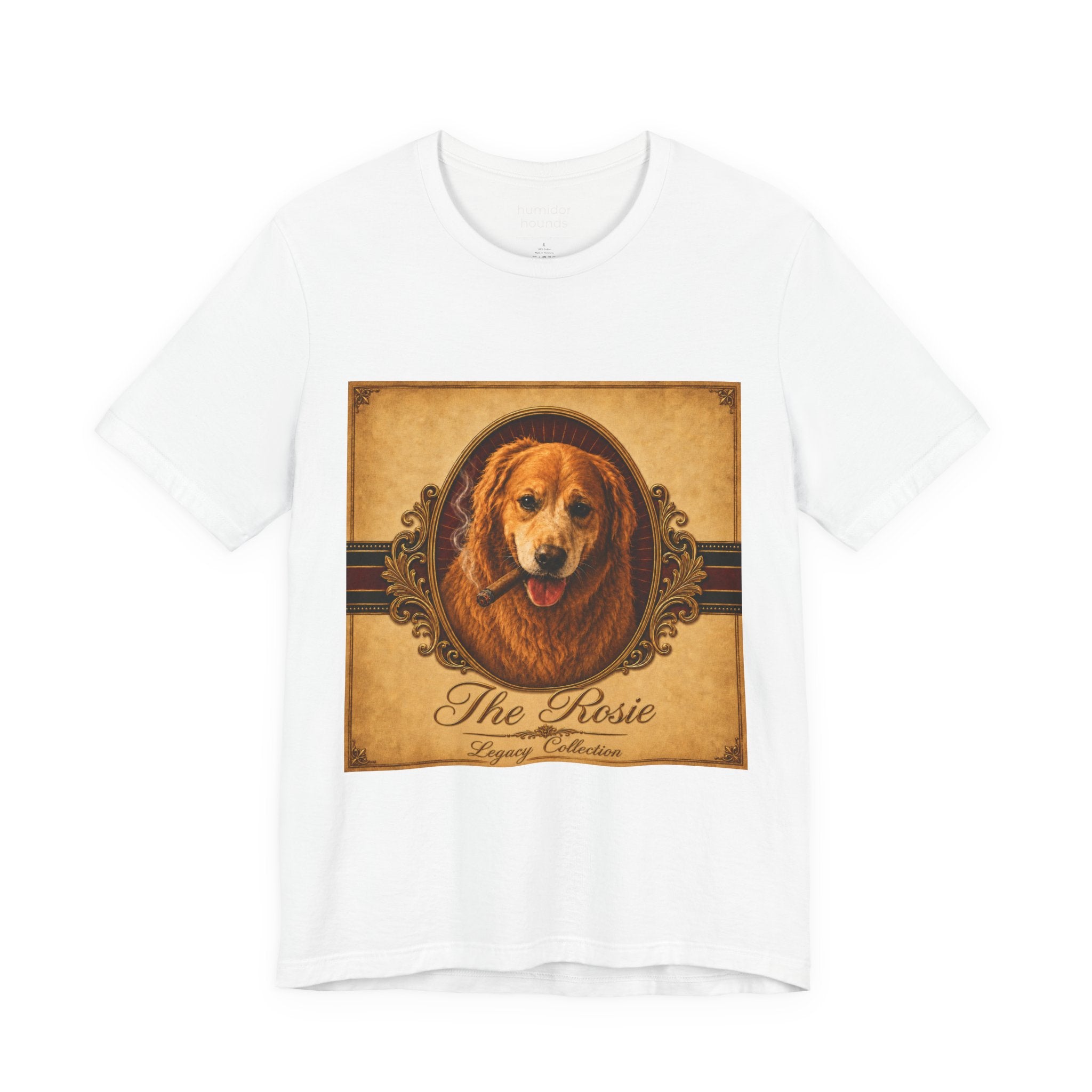 Humidor Hounds — "The Rosie" Vintage Dog Portrait Tee