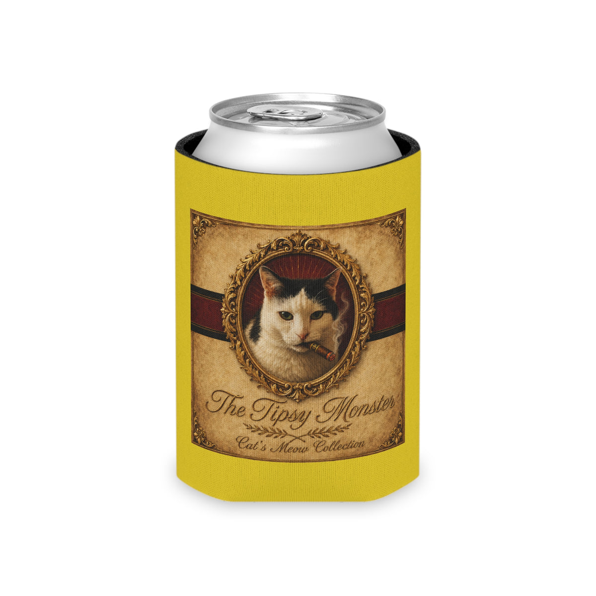 Humidor Hounds Koozie The Tipsy Monster — Run Hard. Burn Slow.