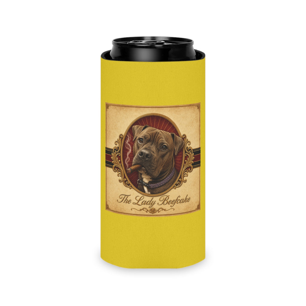 Humidor Hounds Koozie — Run Hard. Burn Slow.