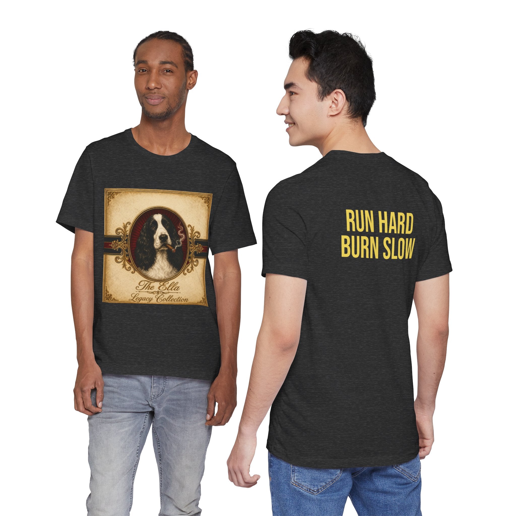 Humidor Hounds — "The Ella" Vintage Dog Portrait Tee