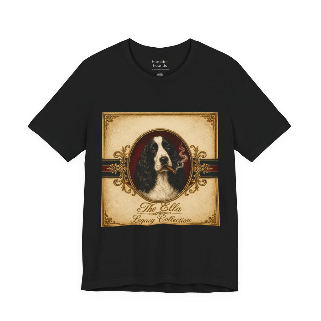 Humidor Hounds — "The Ella" Vintage Dog Portrait Tee