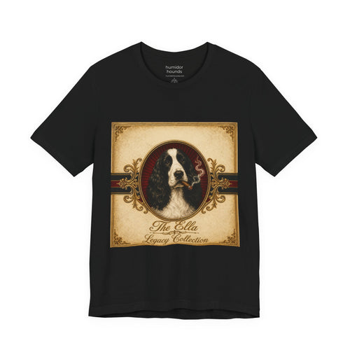 Humidor Hounds — "The Ella" Vintage Dog Portrait Tee