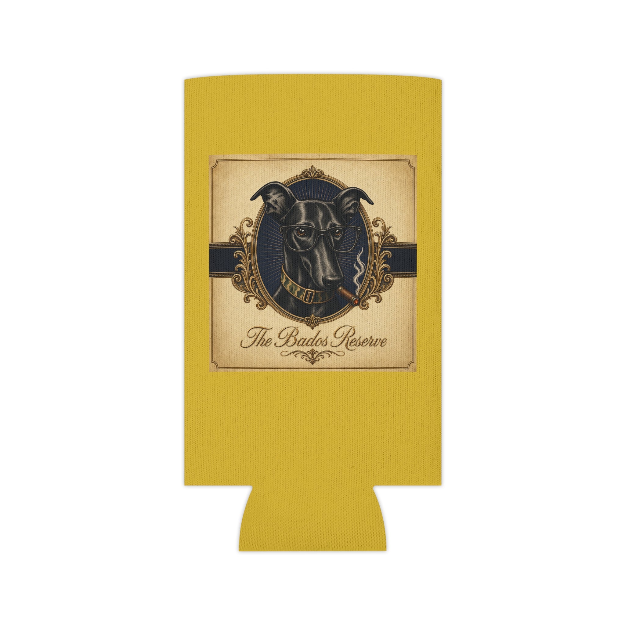 Humidor Hounds Koozie — Run Hard. Burn Slow.
