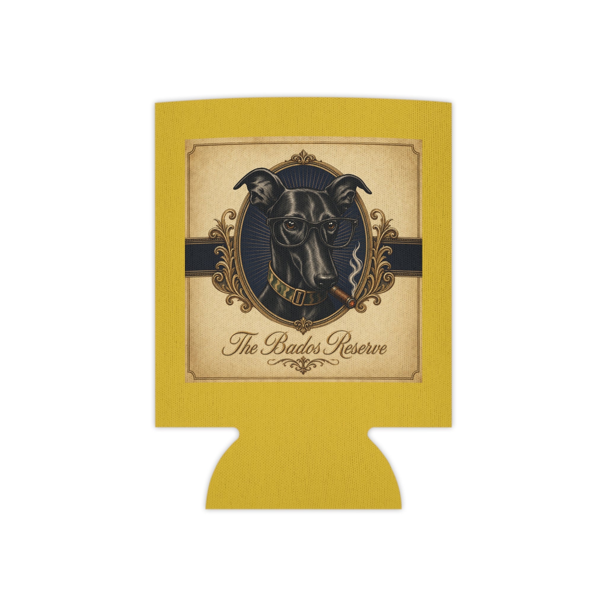 Humidor Hounds Koozie — Run Hard. Burn Slow.