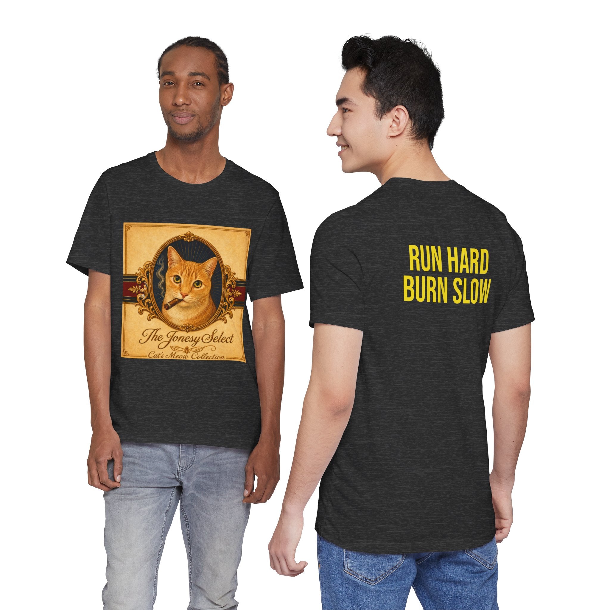 Humidor Hounds — "The Jonesy Select" Vintage Cat Portrait Tee