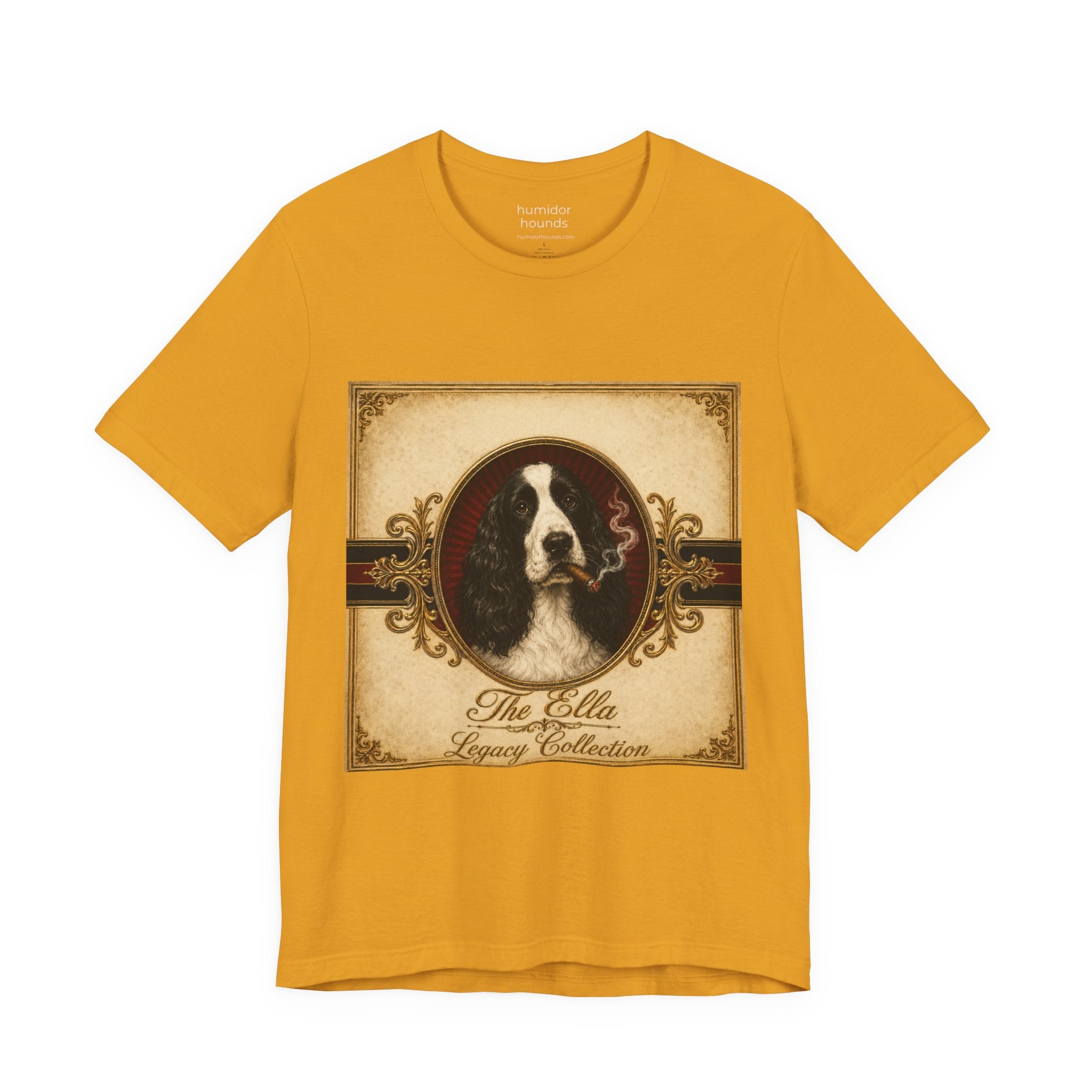 Humidor Hounds — "The Ella" Vintage Dog Portrait Tee