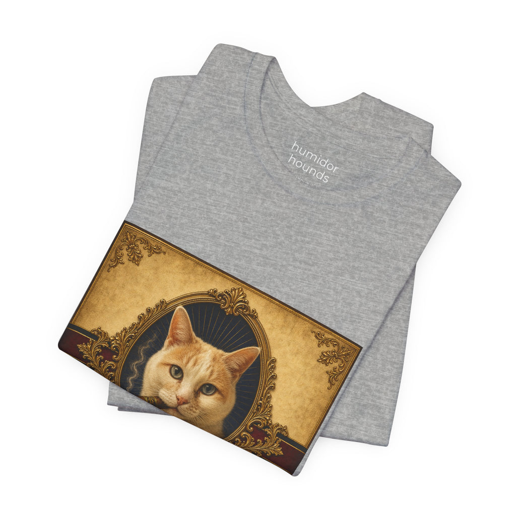 Humidor Hounds — "The Dutchess Meows" Vintage Cat Portrait Tee