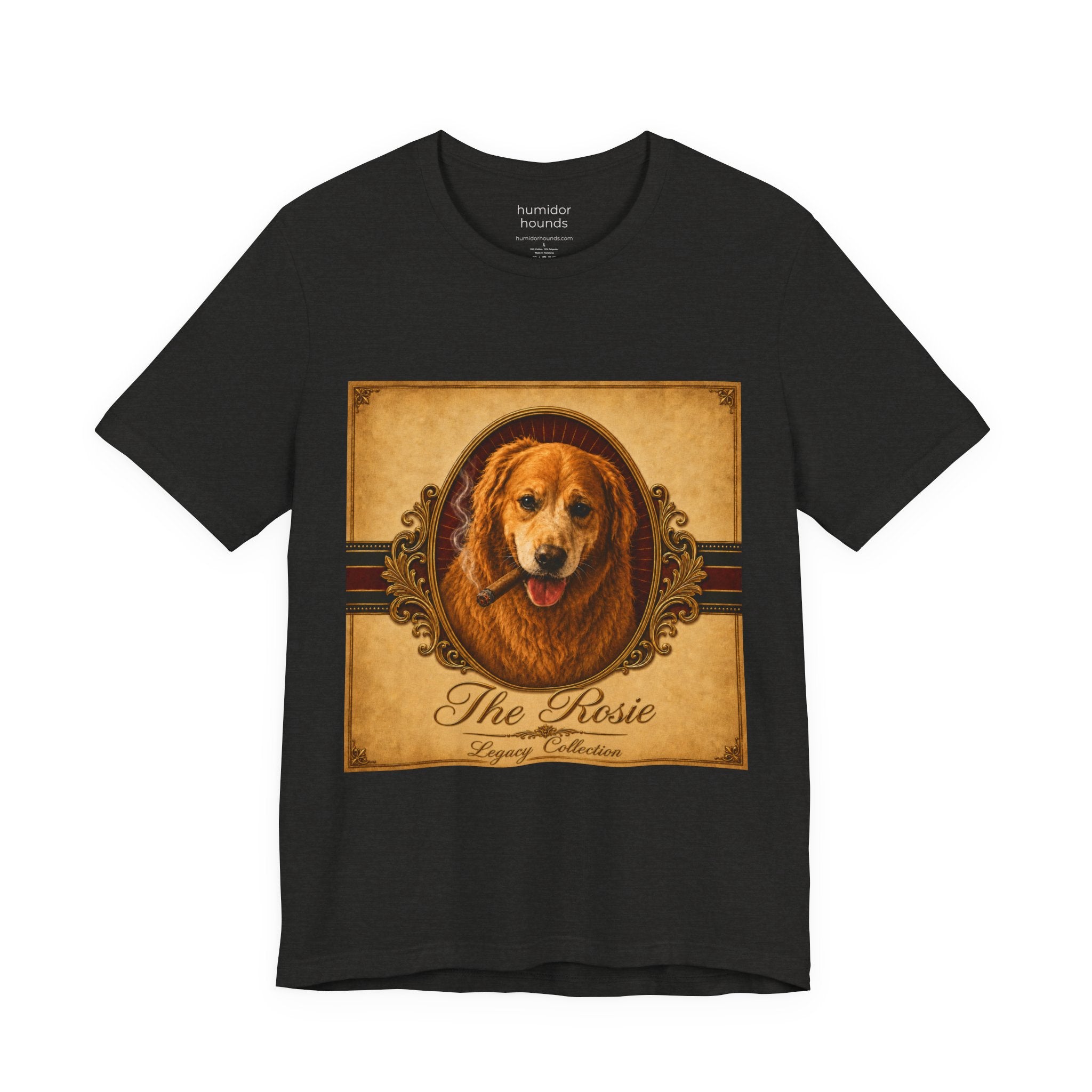Humidor Hounds — "The Rosie" Vintage Dog Portrait Tee