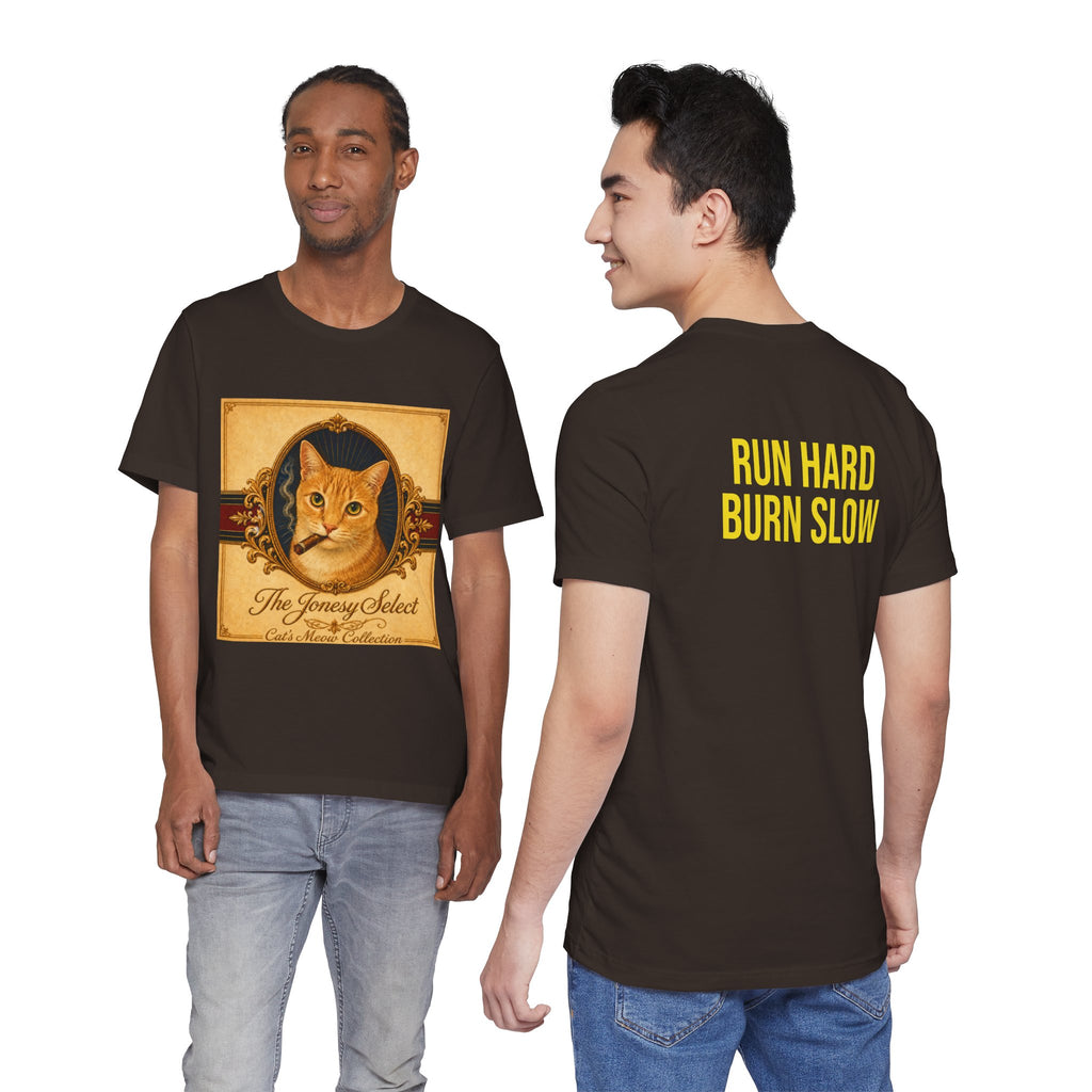 Humidor Hounds — "The Jonesy Select" Vintage Cat Portrait Tee