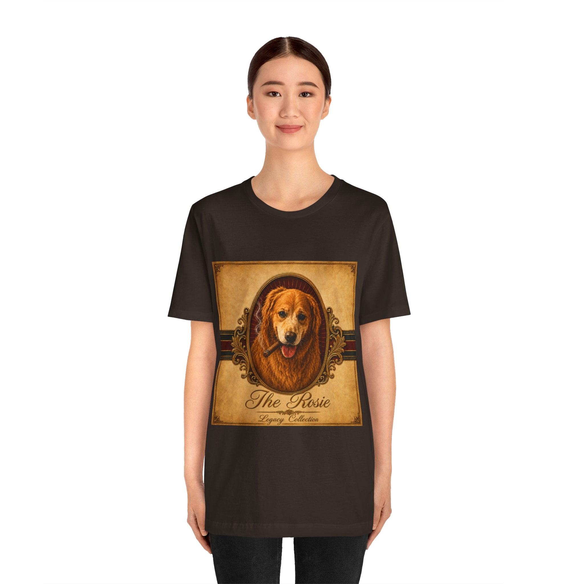 Humidor Hounds — "The Rosie" Vintage Dog Portrait Tee
