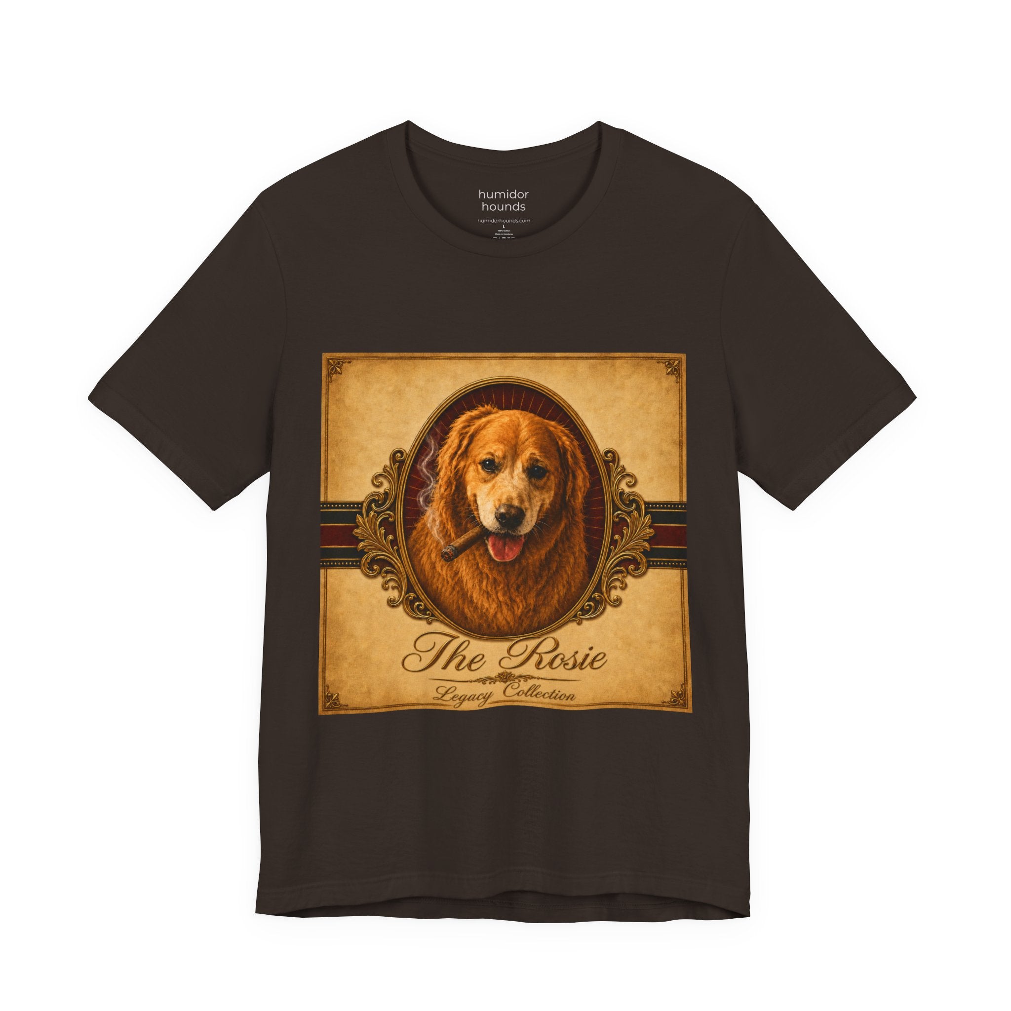 Humidor Hounds — "The Rosie" Vintage Dog Portrait Tee