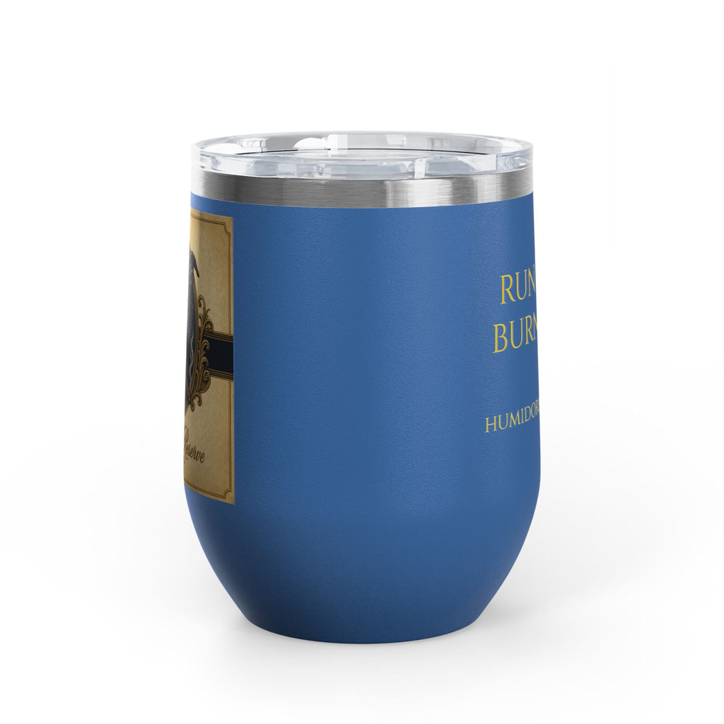 Humidor Hounds Whiskey Tumbler — Run Hard. Burn Slow.