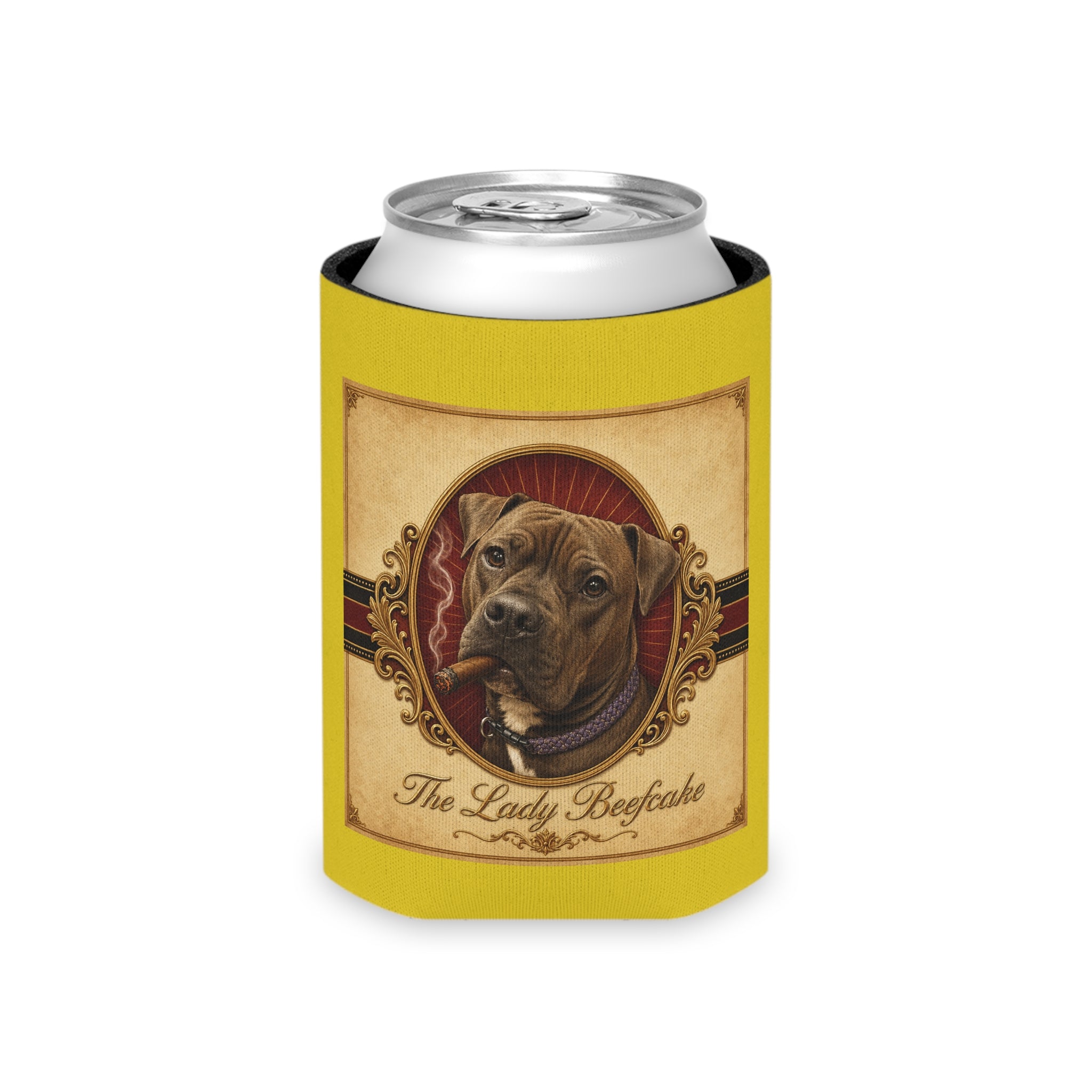 Humidor Hounds Koozie — Run Hard. Burn Slow.