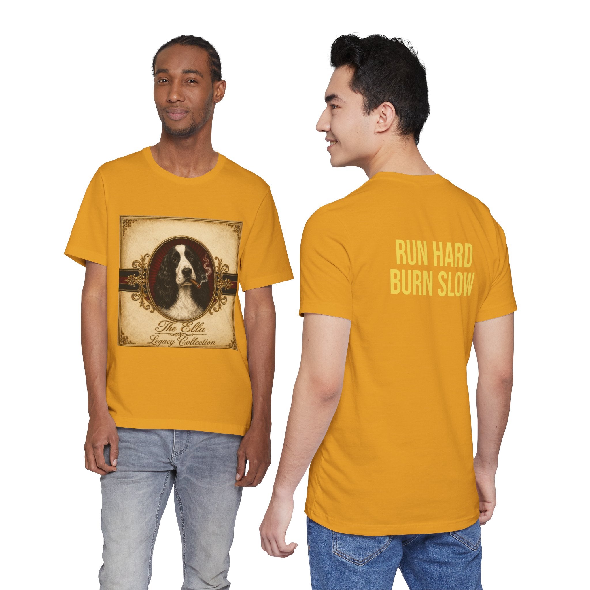Humidor Hounds — "The Ella" Vintage Dog Portrait Tee