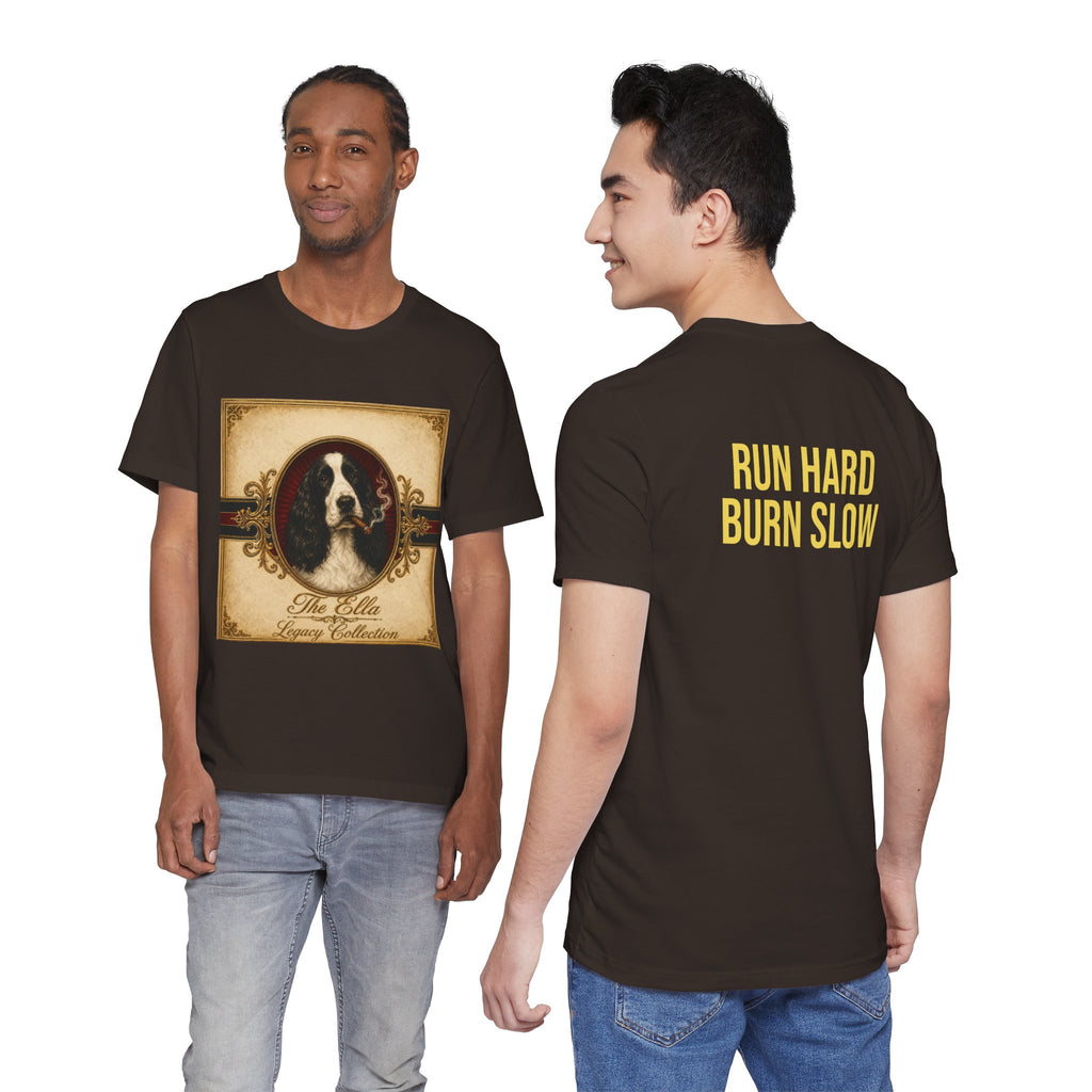 Humidor Hounds — "The Ella" Vintage Dog Portrait Tee