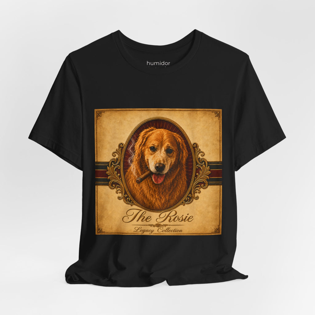 Humidor Hounds — "The Rosie" Vintage Dog Portrait Tee