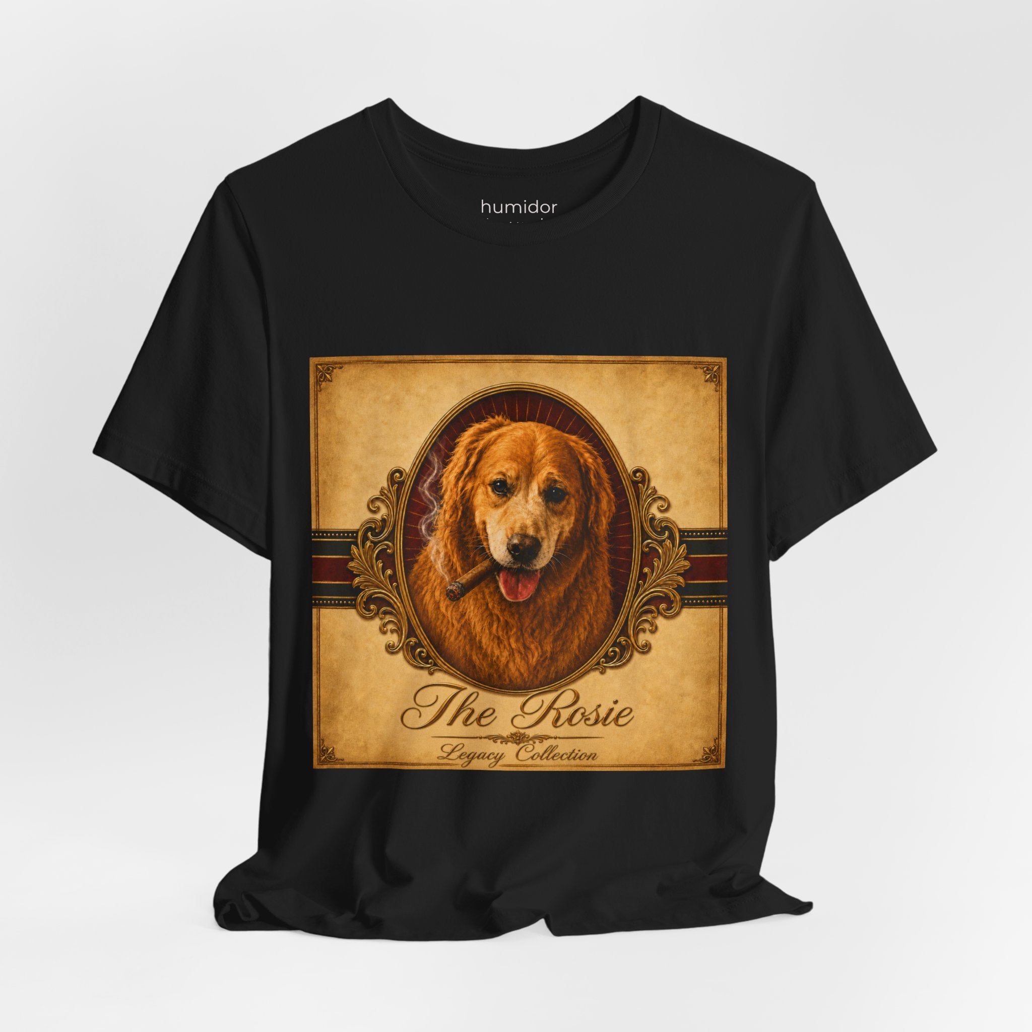 Humidor Hounds — "The Rosie" Vintage Dog Portrait Tee