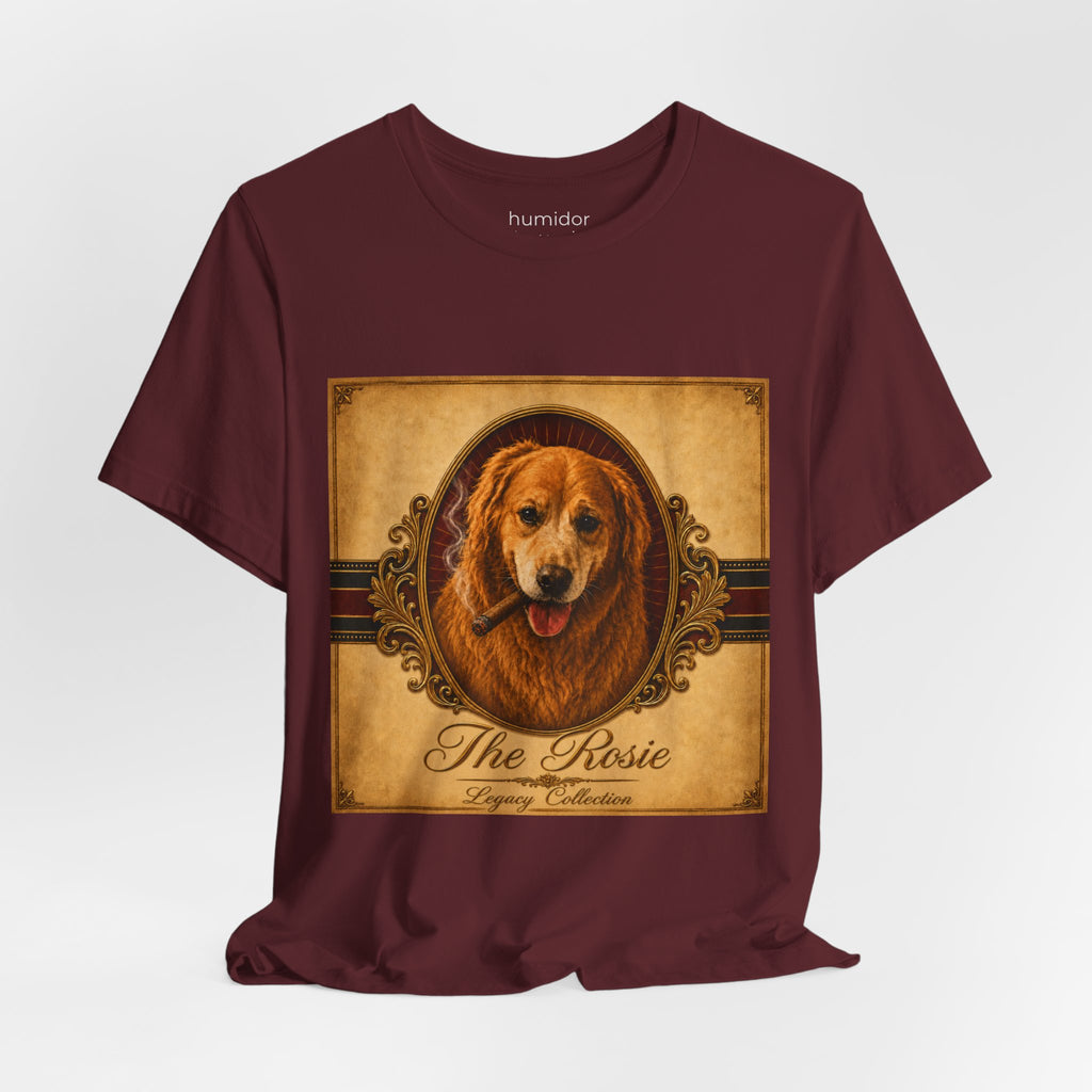 Humidor Hounds — "The Rosie" Vintage Dog Portrait Tee