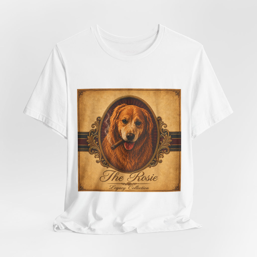 Humidor Hounds — "The Rosie" Vintage Dog Portrait Tee