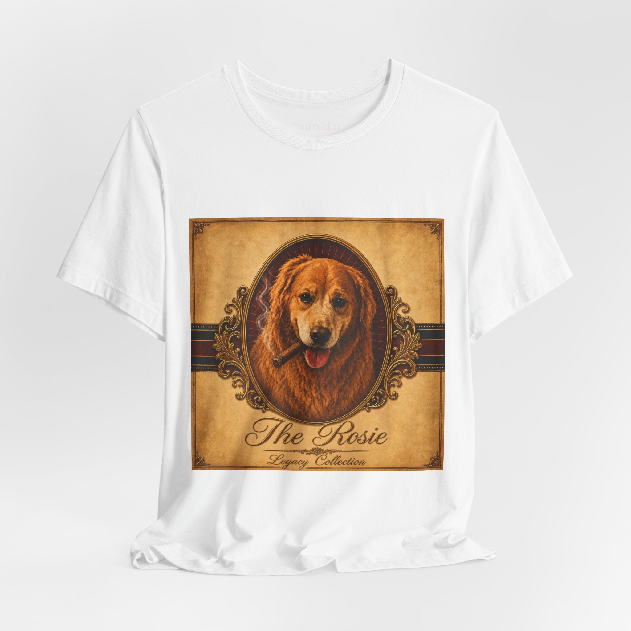 Humidor Hounds — "The Rosie" Vintage Dog Portrait Tee