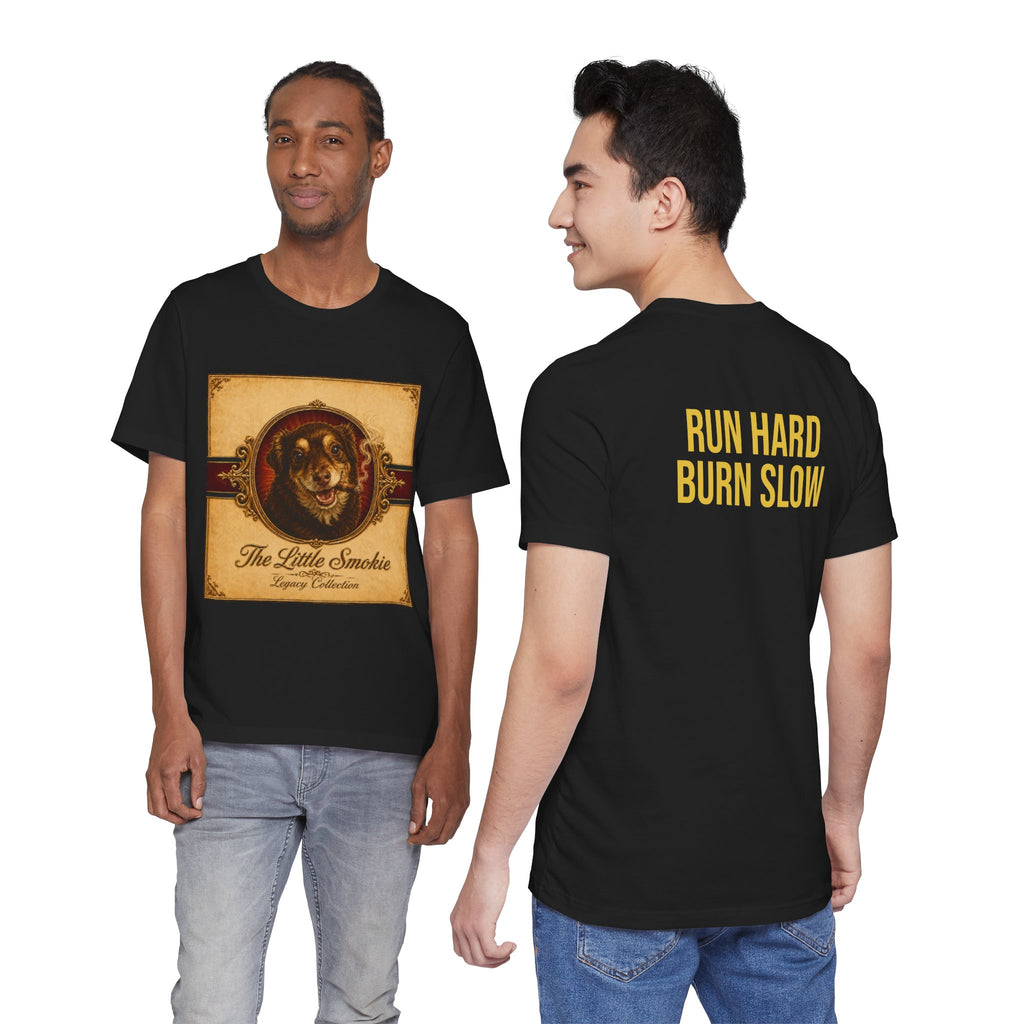 Humidor Hounds — "The Little Smoky" Vintage Dog Portrait Tee