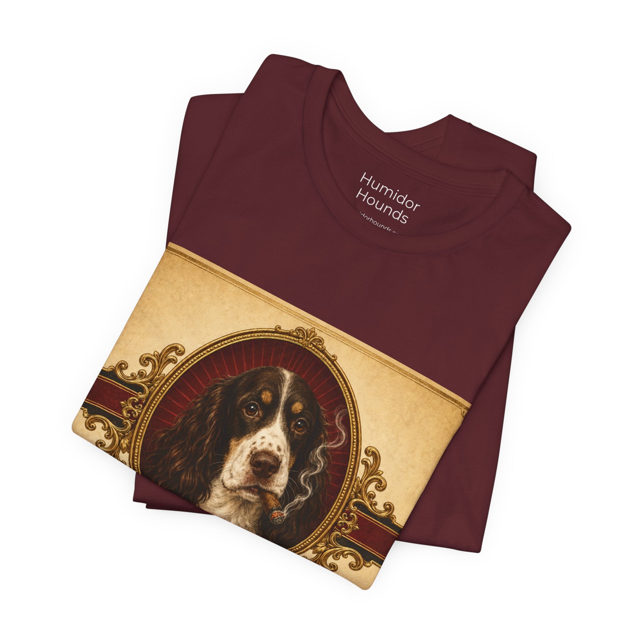 Humidor Hounds — "The Sirius Doofus" Vintage Dog Portrait Tee