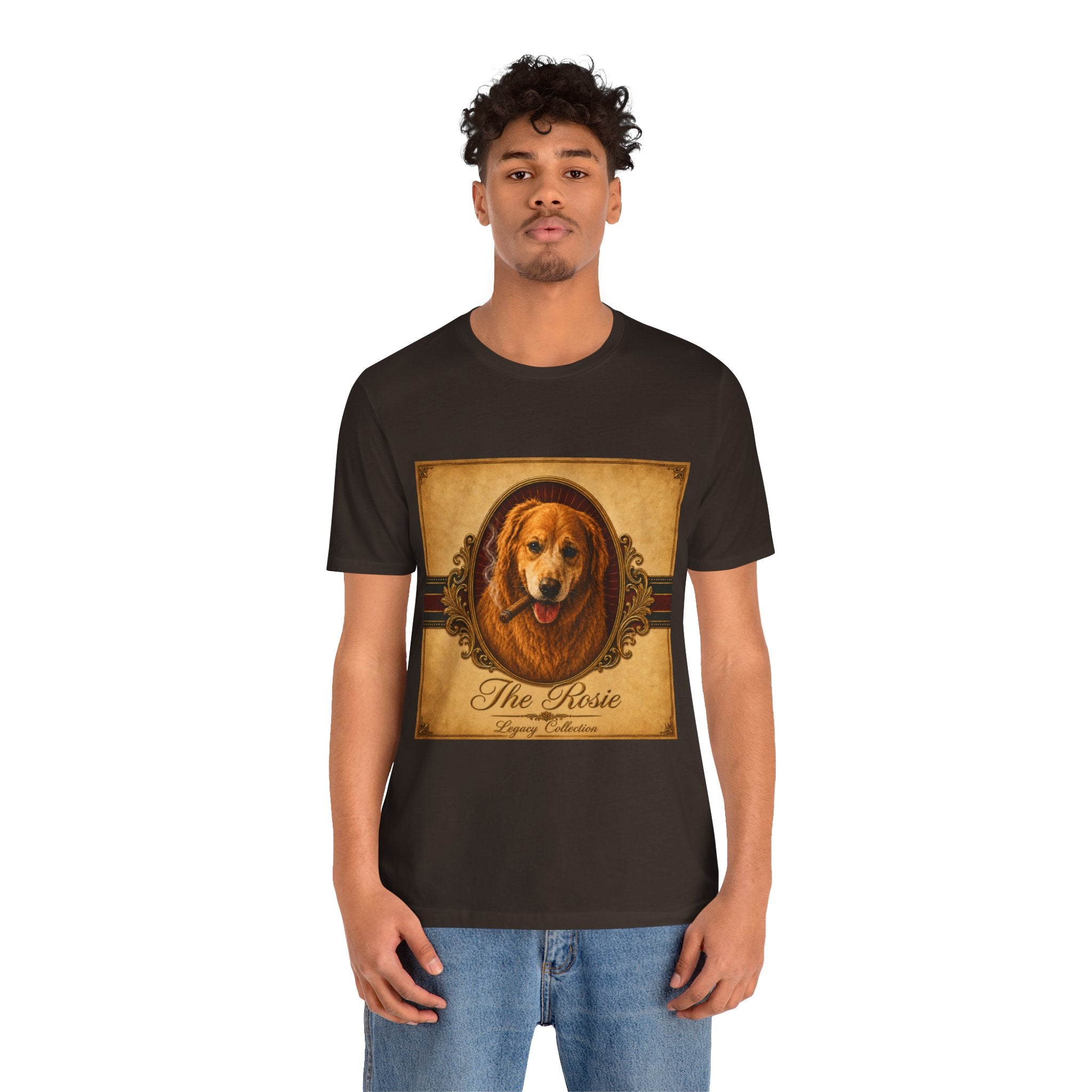 Humidor Hounds — "The Rosie" Vintage Dog Portrait Tee