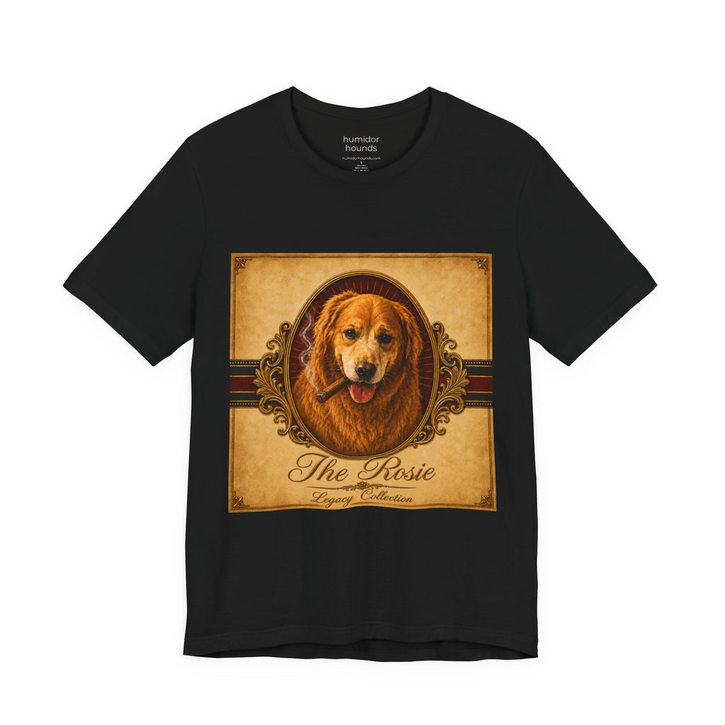 Humidor Hounds — "The Rosie" Vintage Dog Portrait Tee
