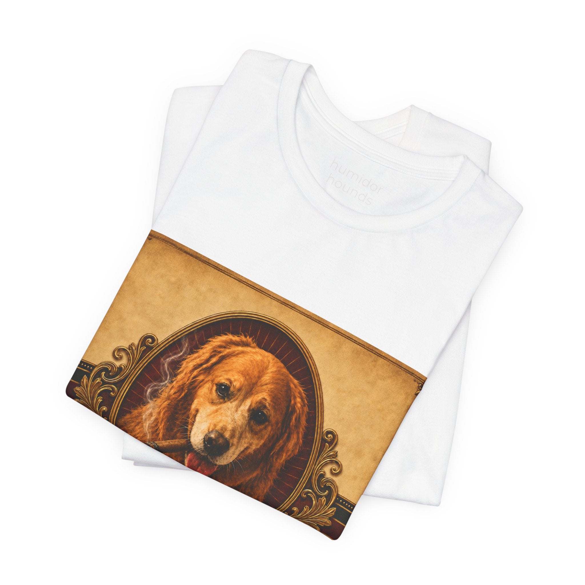 Humidor Hounds — "The Rosie" Vintage Dog Portrait Tee