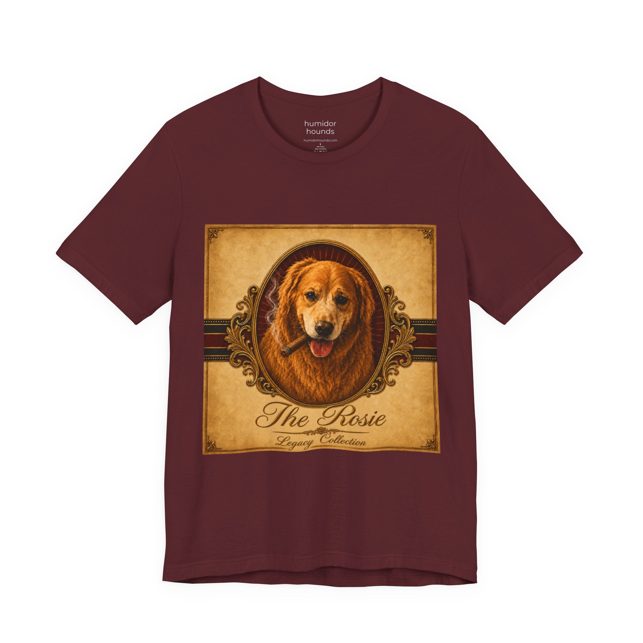 Humidor Hounds — "The Rosie" Vintage Dog Portrait Tee