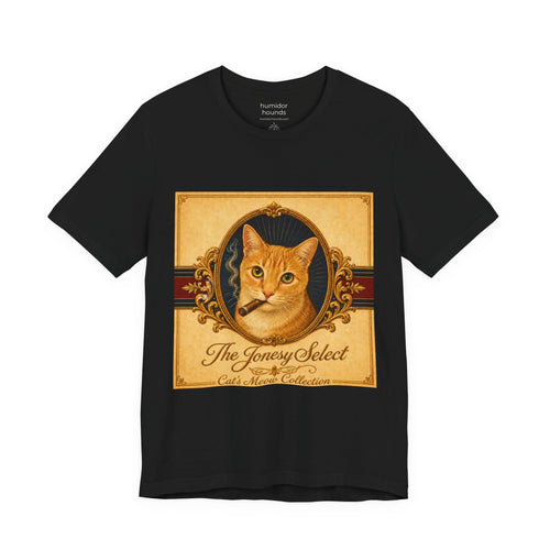 Humidor Hounds — "The Jonesy Select" Vintage Cat Portrait Tee