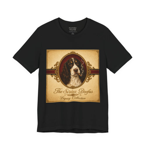 Humidor Hounds — "The Sirius Doofus" Vintage Dog Portrait Tee