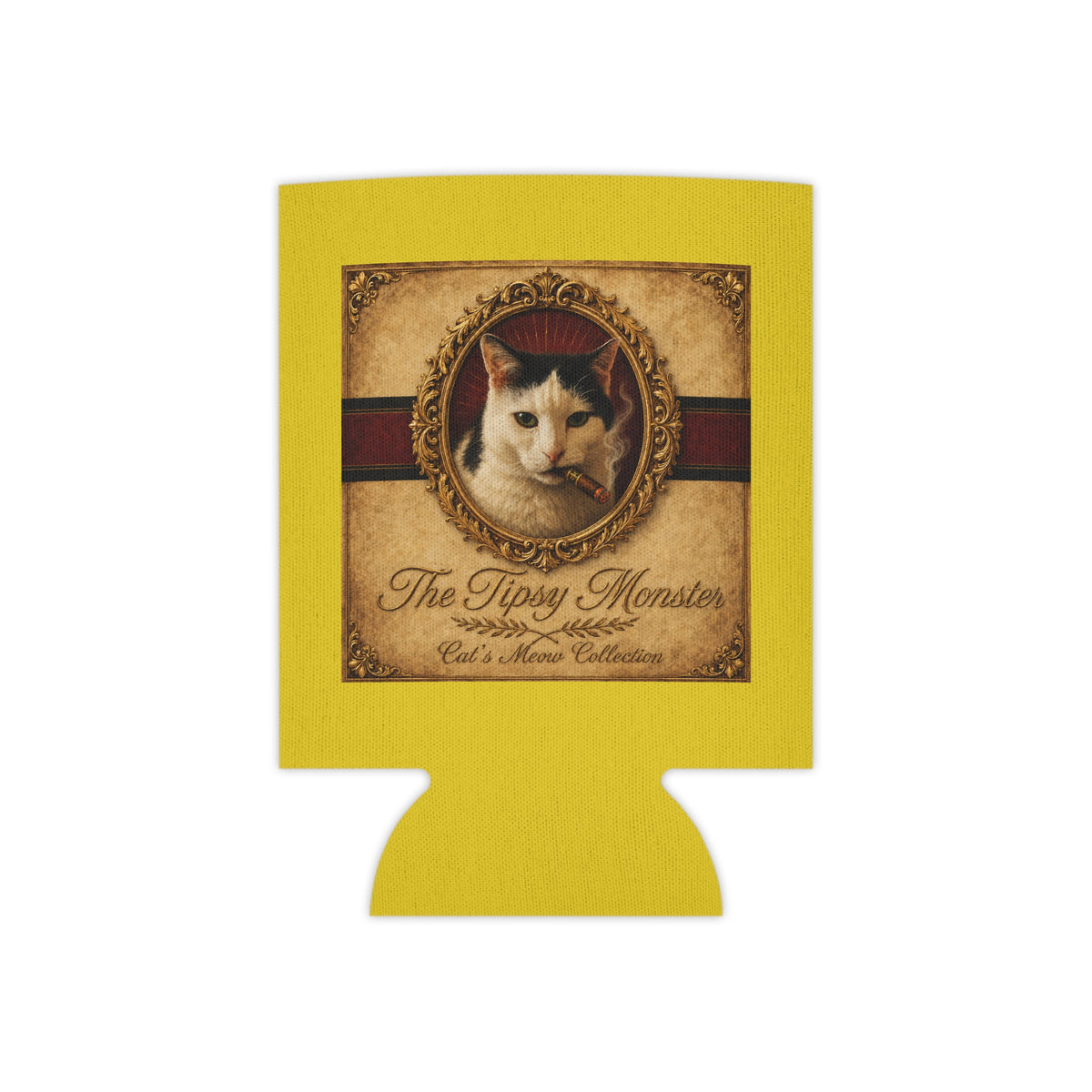 Humidor Hounds Koozie The Tipsy Monster — Run Hard. Burn Slow.