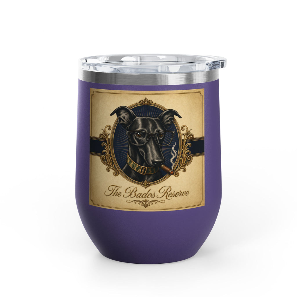 Humidor Hounds Whiskey Tumbler — Run Hard. Burn Slow.